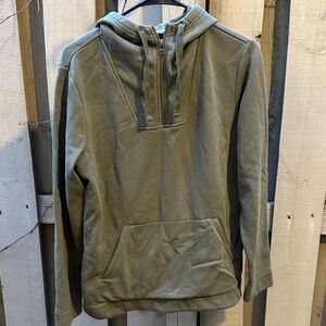 Olive Green Pullover Hoodie LL Bean